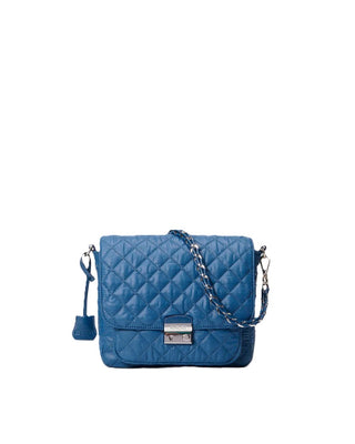 Medium Crosby Lock Crossbody - French Blue