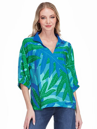Jade Collar Top - Fernfall