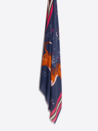 Dachshund Scarf - Multi