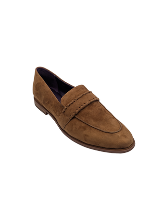 Abbra Flat - Cuoio Suede