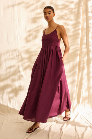 Marie Oliver Bailey Dress - Grape