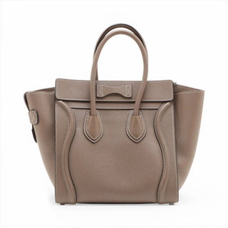 Celine Greige Micro Luggage Shopper
