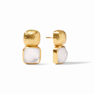 Catalina Earring - Iridescent Clear Crystal