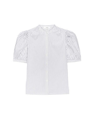 The Gathered Top - Navy Multi