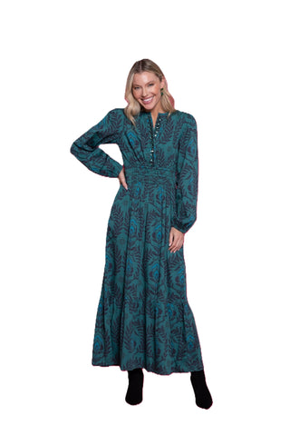 Eloise Dress Long Sleeve - Mistletoe Garland