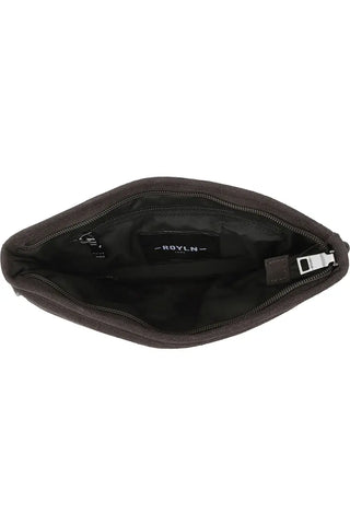 Think Rolyn Bum Bag 2.0 - Brunette Suede
