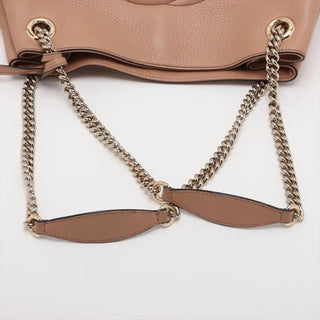 Gucci Beige Soho Chain Tote Medium