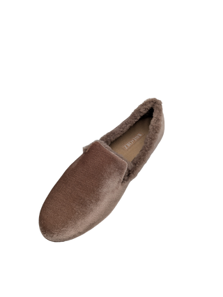 Audrey Flat - Champagne Velvet