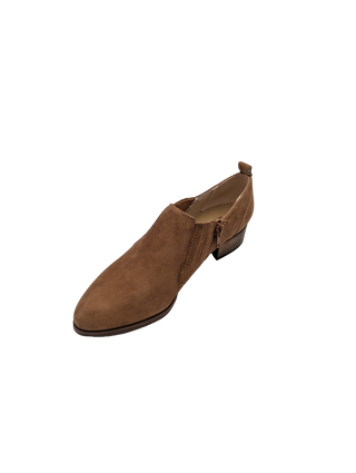 Tess Bootie - Cuoio Suede