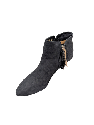Sasha Suede Heel - Black