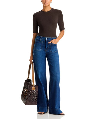 Frame Le Slice Slim Palazzo Long - Folklore