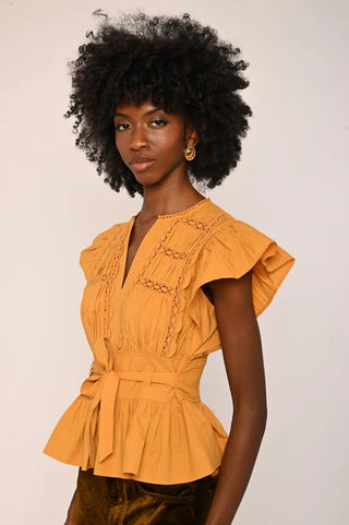 Love the Label Madelyn Top - Tinsel