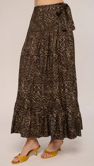 Love the Label Belle Midi Skirt - Forest Enchantment