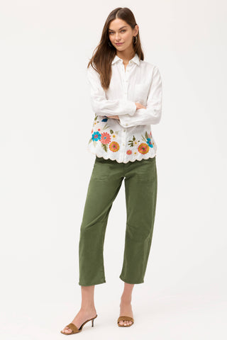 Relaxed Linen Shirt Francis - White