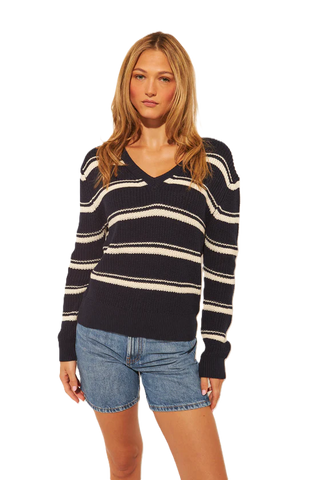 Kieran Sweater - Monaco Stripe
