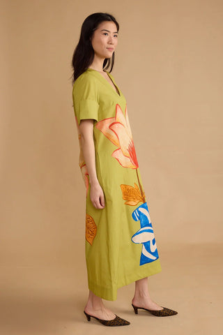 Double A Colin Dress - Lotus