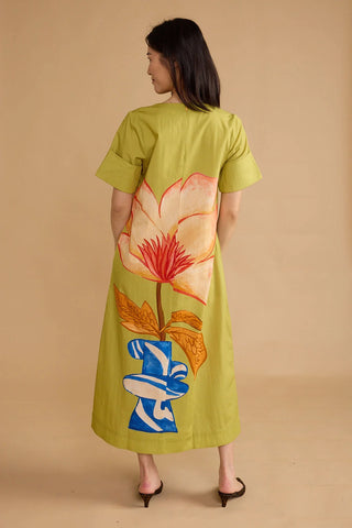 Double A Colin Dress - Lotus