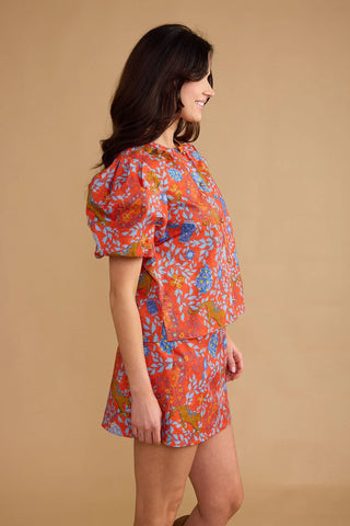 Double A Dylan Top - Leopard