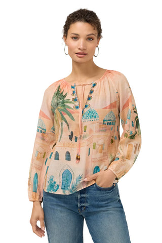 Johnny Was Loubellah Blouse - Sirena