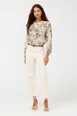 Johnny Was Petunia Blouse - Sunlight Garden