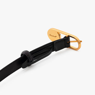 Brackish Loblolly Lizzy Belt - Black Turkey