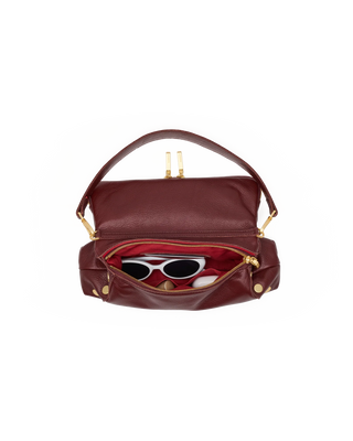 Hammitt Beverly Med - Cherrywood Pebble/Brushed Gold