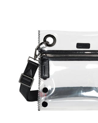 Hammitt Tony Small Clear - Black/Gunmetal