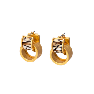 Brackish Double Hoop Earring - Michelle