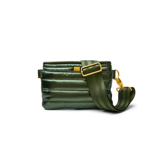 Diagonal Bum Bag/Crossbody - Pearl Olive