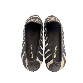 Ramon Tenza Taylor Flat - Le Zebra Dark Brown