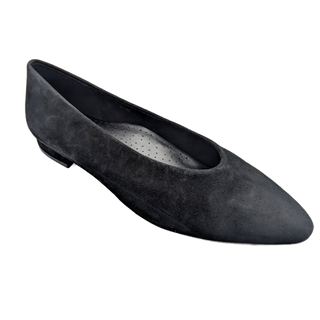Vaneli Gracie Flat - Black Suede