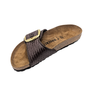 Birkenstock Madrid Big Buckle TEX - Raffia Caraf