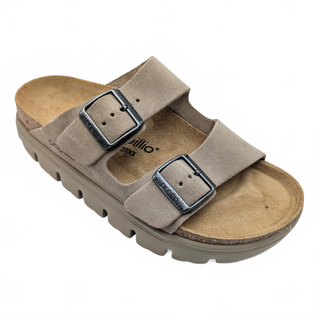 Birkenstock Arizona Chunky Suede - Taupe&nbsp;