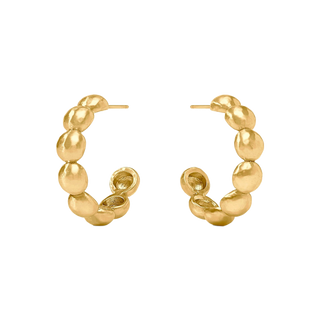 Julie Vos Solara Nova Hoop Medium - Gold