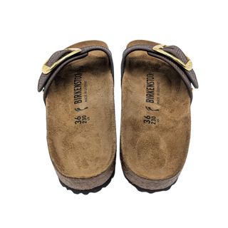 Birkenstock Madrid Big Buckle TEX - Raffia Caraf