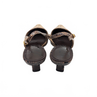Sam Edelman Bianka Sling Heel - Brown Multi