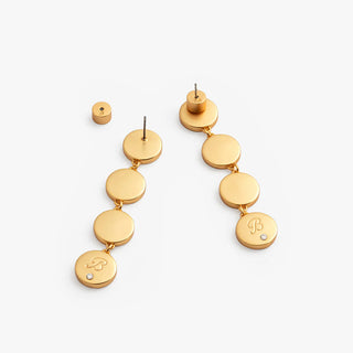 Brackish Multi Bezel Drop Earring - Amy