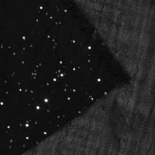 Sequin Wrap - Black