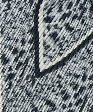 Echo Spots on Spots Pleated Diamond - Silver