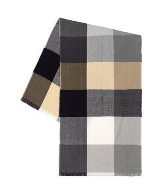 Check Wrap - Black