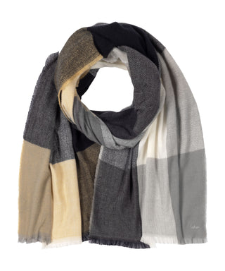 Check Wrap - Black