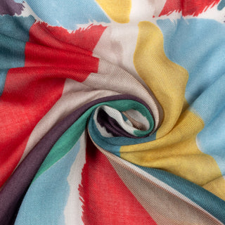 Echo Painted Chevron Square - Multi