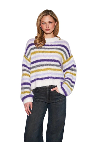 Zoe Striped Sweater